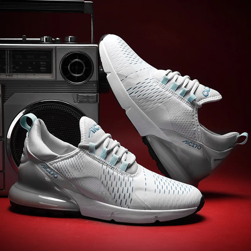Мужская обувь AIC270 тканая дышащая спортивная с воздушной подушкой для бега