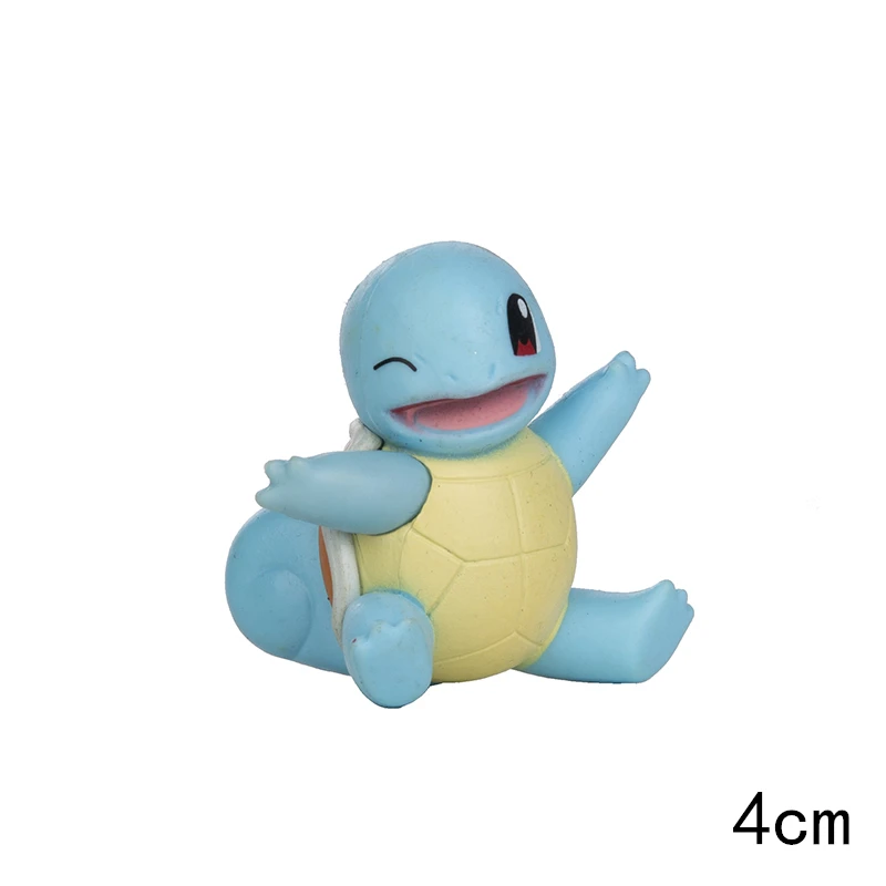 Pokemon Toys 3-7cm Pet Dolls Collection Pikachu Mimikyu Squirtle Vulpix Eevee Mew Bulbasaur Anime Figures Model Doll Kids Gifts | Игрушки и
