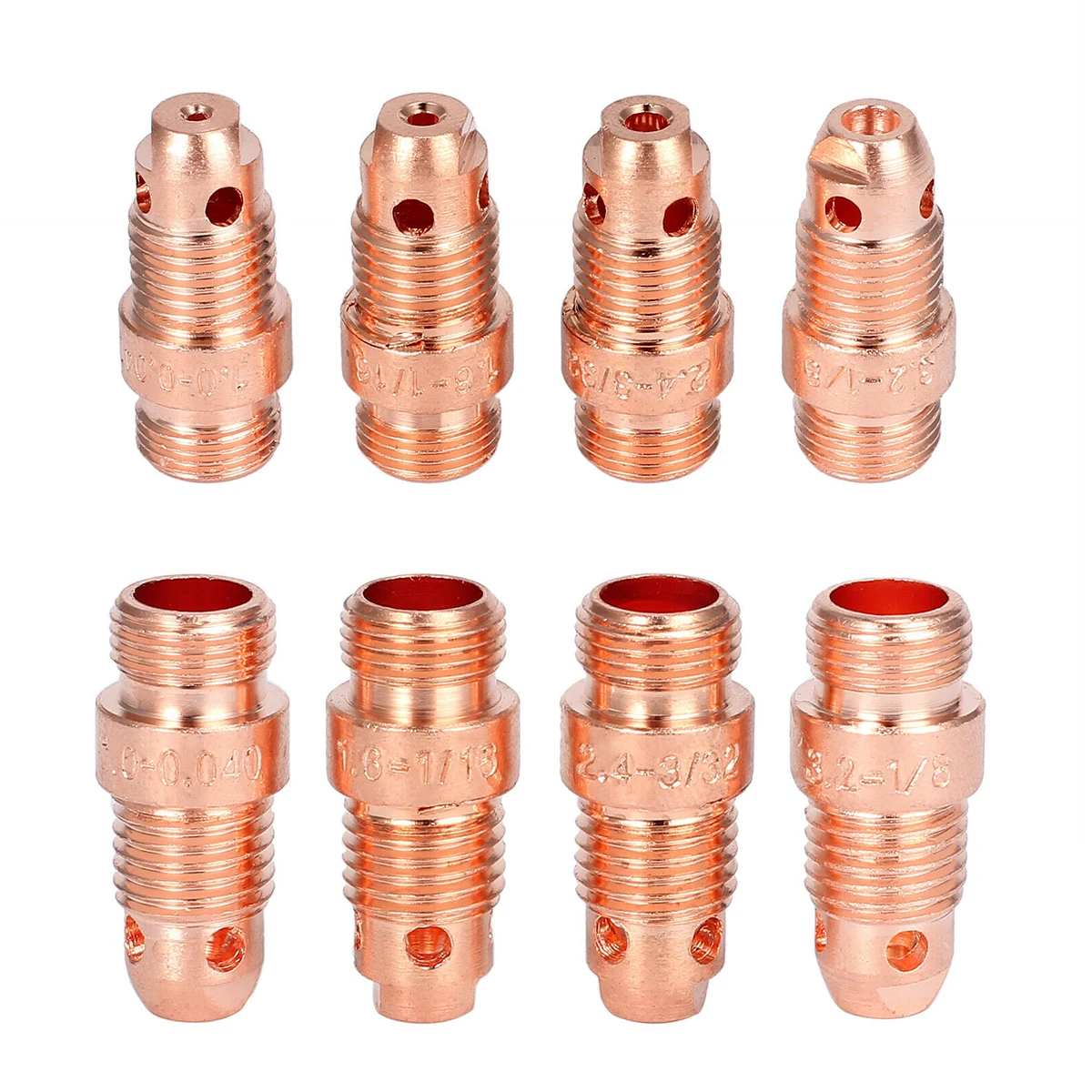 55pcs Gas Lens+#10 Pyrex Glass Cup Easy Use Practical Accessories Alumina Welding Torch Kit Argon Arc Tool For WP TIG 17/18/26 |