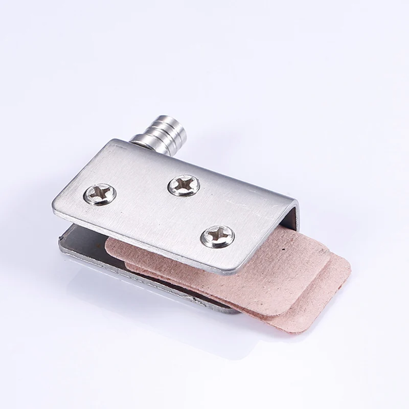 1/2/4 шт. Нержавеющая сталь для стеклянных дверных шарнирных зажимов 5 8 мм дверные