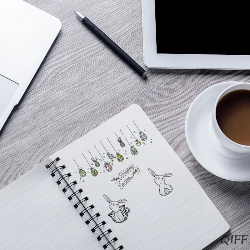 Кулон &quotПасха&quot яичный кролик силиконовая прозрачная печать альбом для