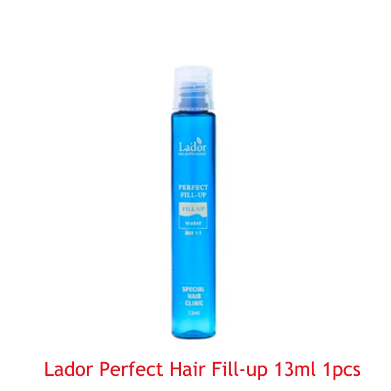 LADOR Perfect Hair Fill-up, 13 мл, кератиновая Сыворотка для лечения волос, коллаген, Восстанавливающий уход за волосами, против выпадения волос, корейская косметика - Цвет: 1pcs