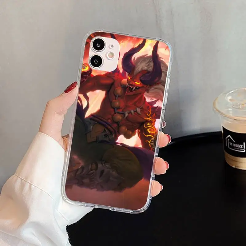

Paladins Video Games Phone Case For iphone 5s 6 7 8 11 12 plus xsmax xr pro mini se Transparent Cover Fundas Coque