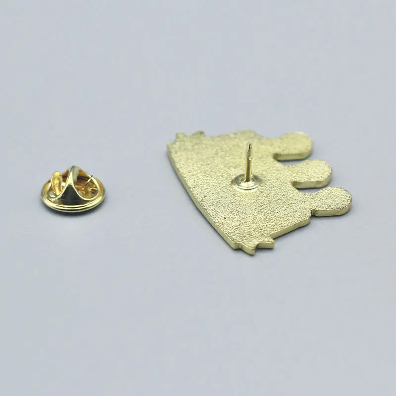 Значок с эмалью Наполеон Забавный винтажный металлический значок брошка