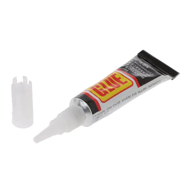 

P15F 12Pcs Liquid Instant Strong Super Glue 502 Wood Leather Rubber Metal Adhesive