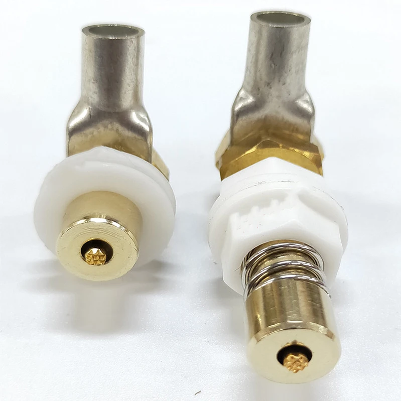 

Тестовый щуп отрицательного напряжения батареи 18650 А, тестовый наперсток для батареи А, четырехпроводной положительный контакт наперсток высокого тока