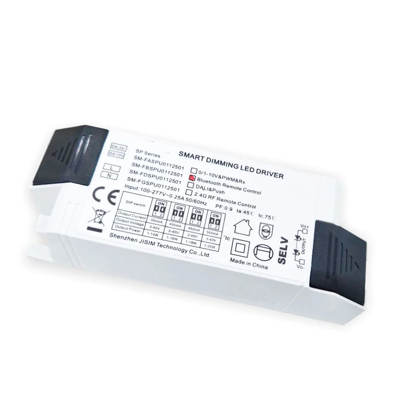 Светодиодный трансформатор с регулируемой яркостью 0 10 В DALI Bluetooth 150/200/250/350/400 мА
