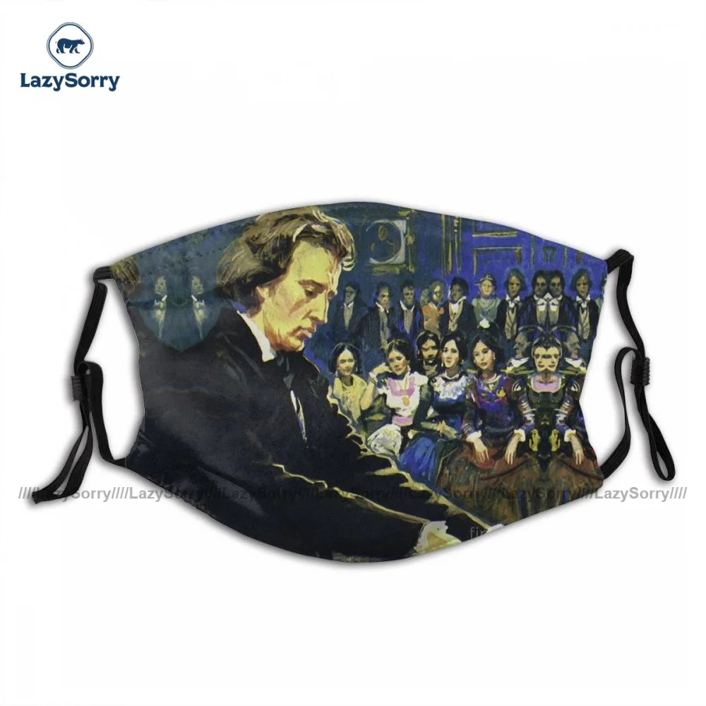 

Cloth Fashion Chopin Mouth Face Mask Breathe Easy Fast Shipping Unisex Facial Mask With Filter