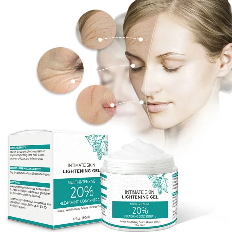 

50ml Dark Spot Corrector Body Cream 50ml Skin Care for Underarms Knees And Privates Underarm Whitening Moisturizing Cream