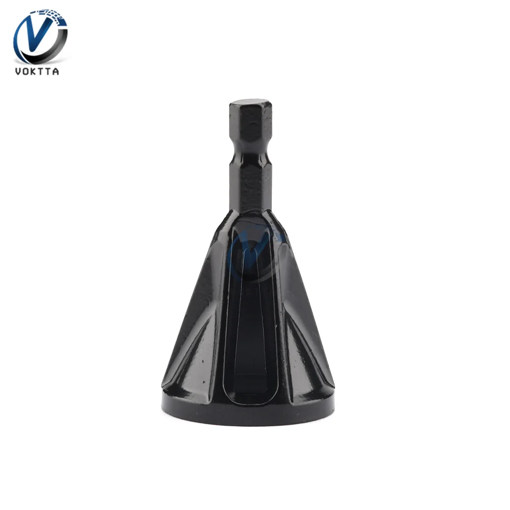 

Инструмент для удаления заусенцев с внешней фаски, сверло из нержавеющей стали для удаления заусенцев, инструменты для сверления металла, треугольная ручка с шестью слотами