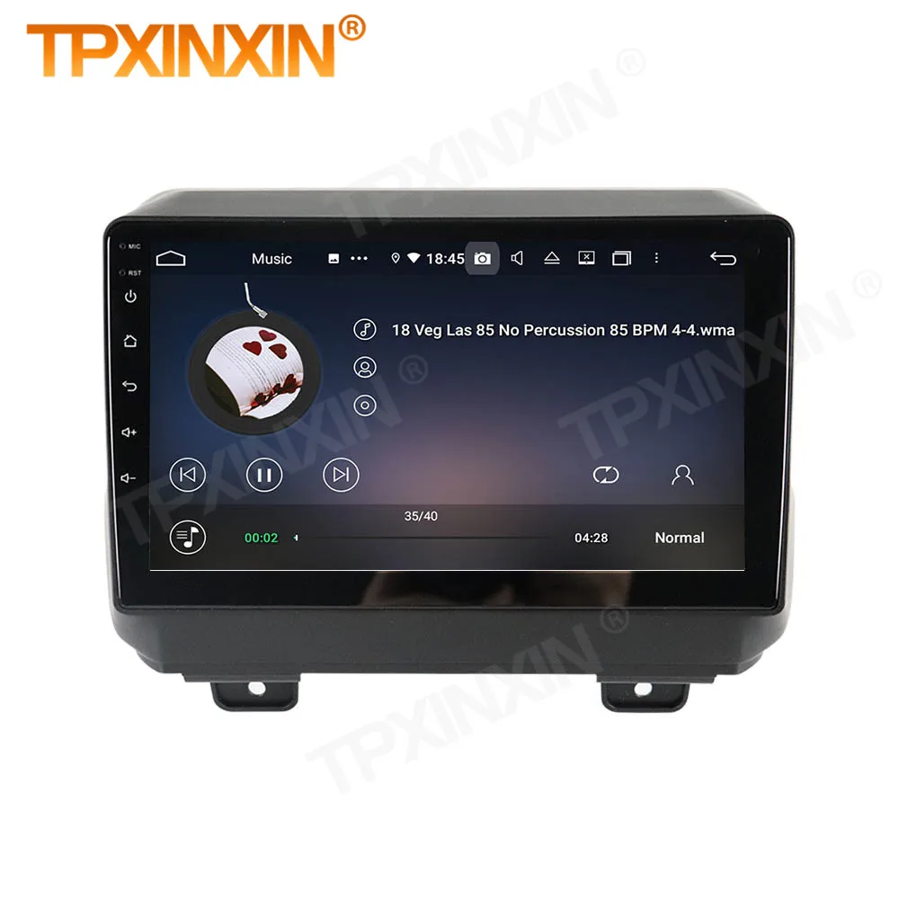 

4+128G Carplay 2 Din Android 10 Multimedia Stereo Receiver For Jeep Wrangler 2019 2020 BT Navi Auto Radio Audio Player Head Unit