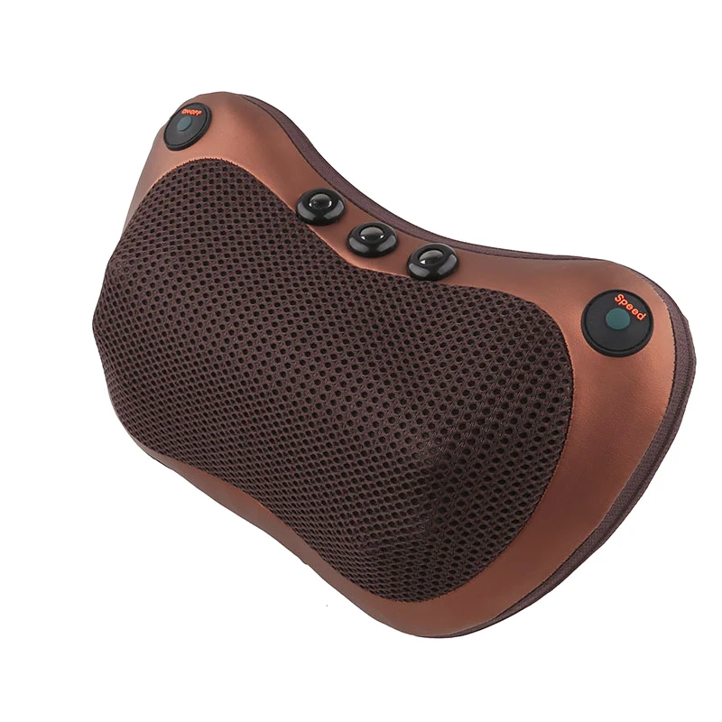 Массажная электрическая подушка с вибрацией разминанием и инфракрасным