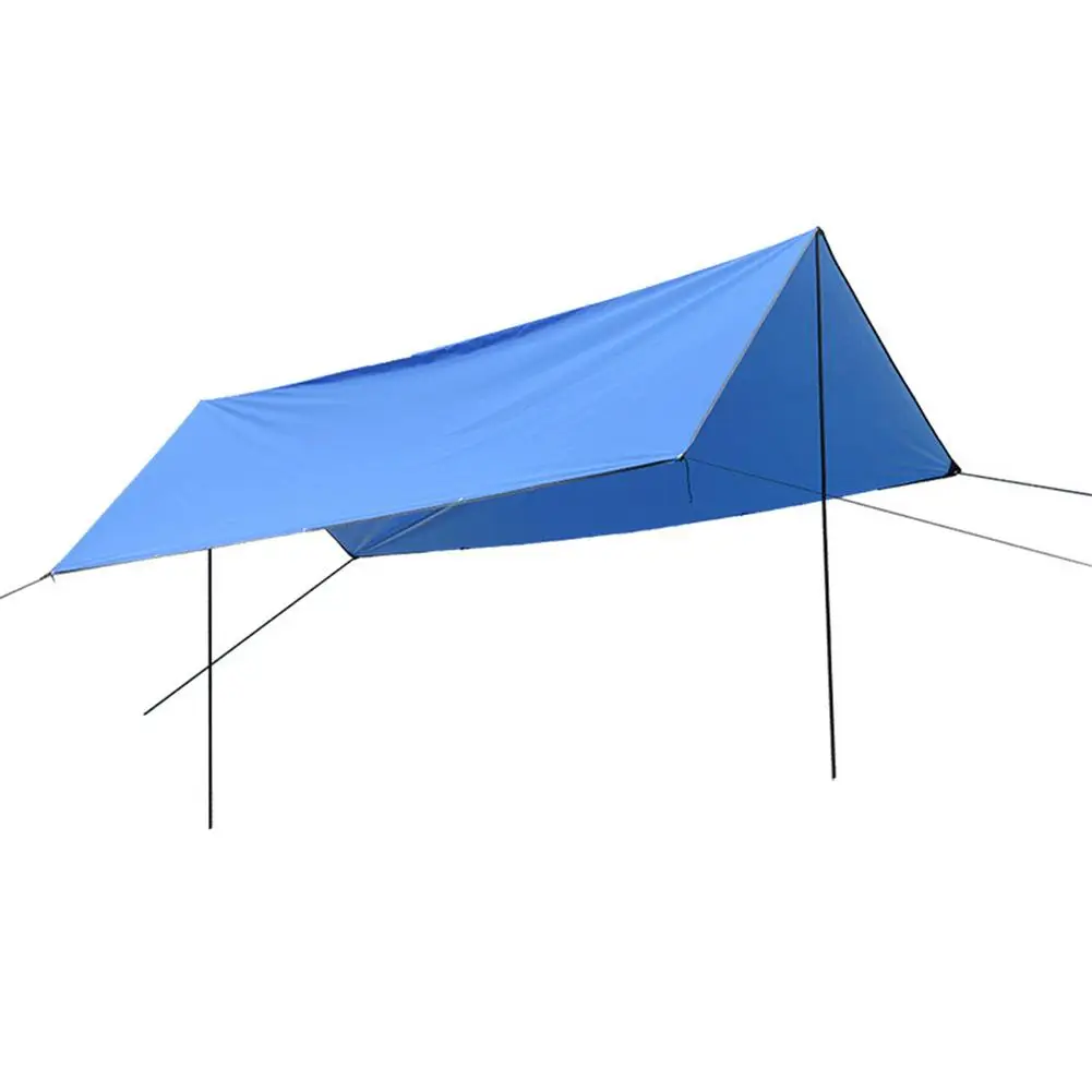 구매 야외 천막 휴대용 해변 그늘 방수 자외선 차단 텐트 그늘 해변 낚시 피크닉 여행을 위한 대형 태양 보호 캐노피