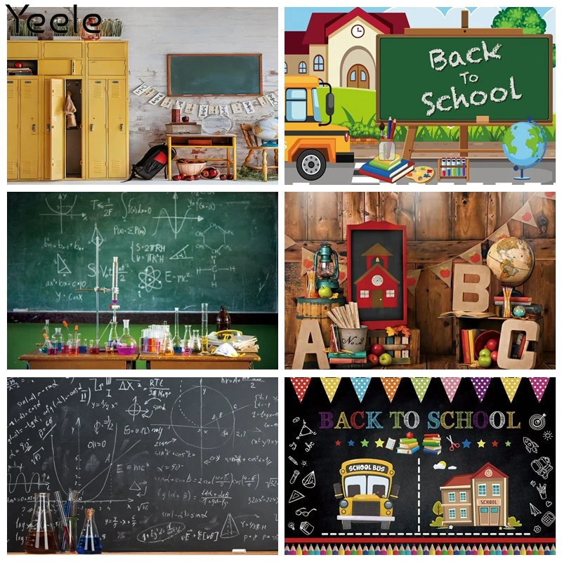 Фон для фотосъемки Yeele с обратной связью в школу доска студийный реквизит