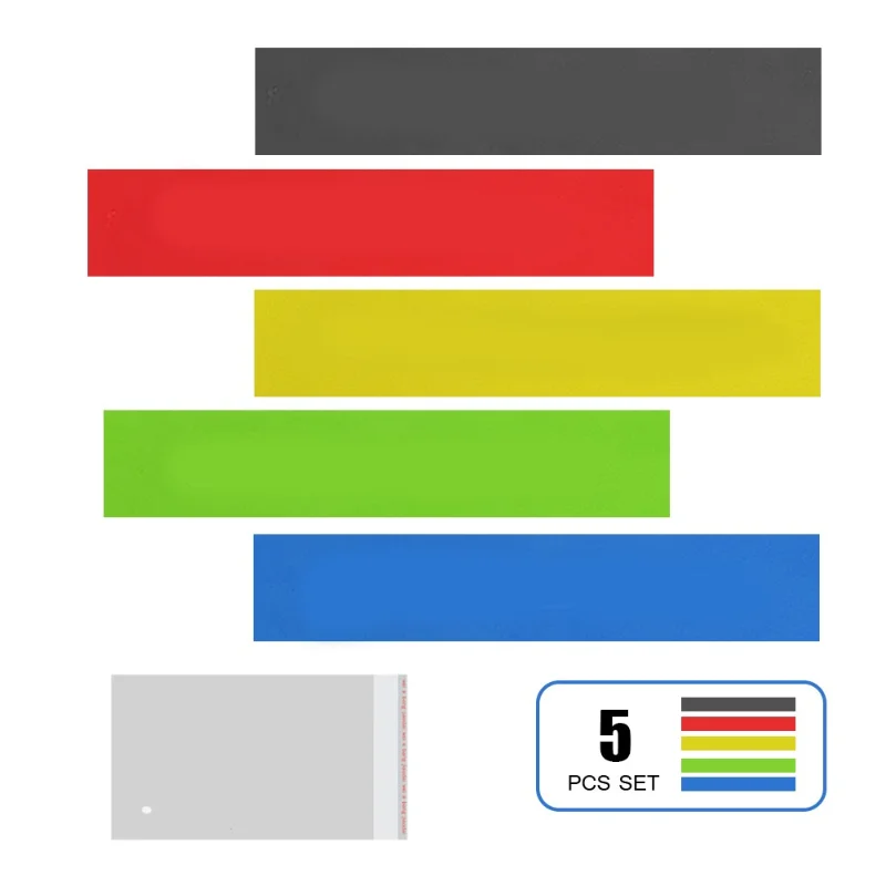 

5 шт. оборудование для фитнеса тренировочная резиновая петля Набор Для Фитнеса Йоги цветная лента для упражнений на ноги большой комплект о...