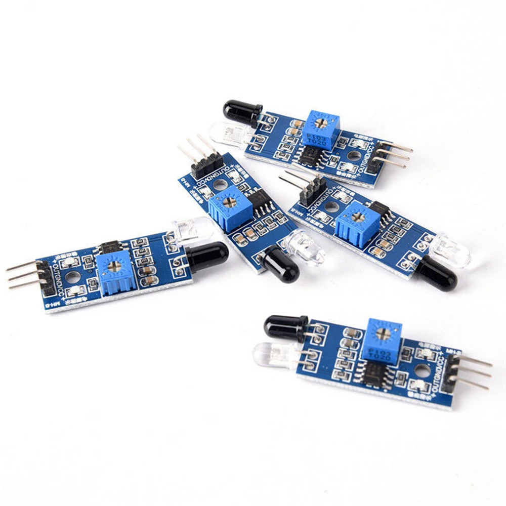 5pcs IR Infrared Obstacle Avoidance Sensor Module For Arduino Smart Car Robot | Инструменты