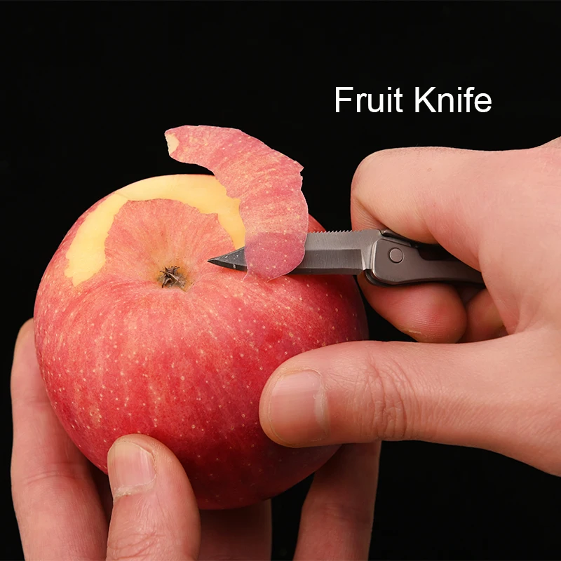 Складной мини нож из титанового сплава портативный брелок EDC разборка экспресс