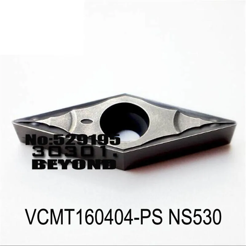 VCMT VCMT160404-PS VCMT160408-PS NS530 VCMT160404 VCMT160408 токарные вставки из карбида вольфрама режущие