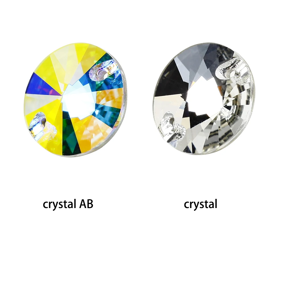 Хрустального кабошона Rivoli с украшением в виде кристаллов на горном хрустале