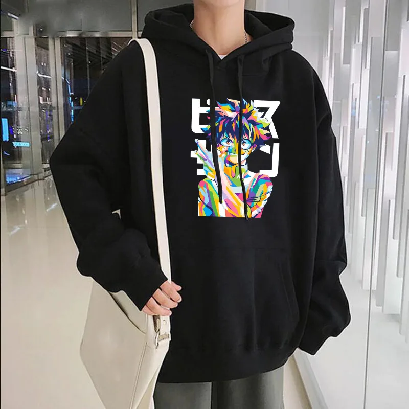 

Kawaii Hot Japanese Anime One Piece Hoodies Men Harajuku Funny Cartoon Luffy Zoro Graphic Hoody Hip Hop Tops Sweatshirts Male