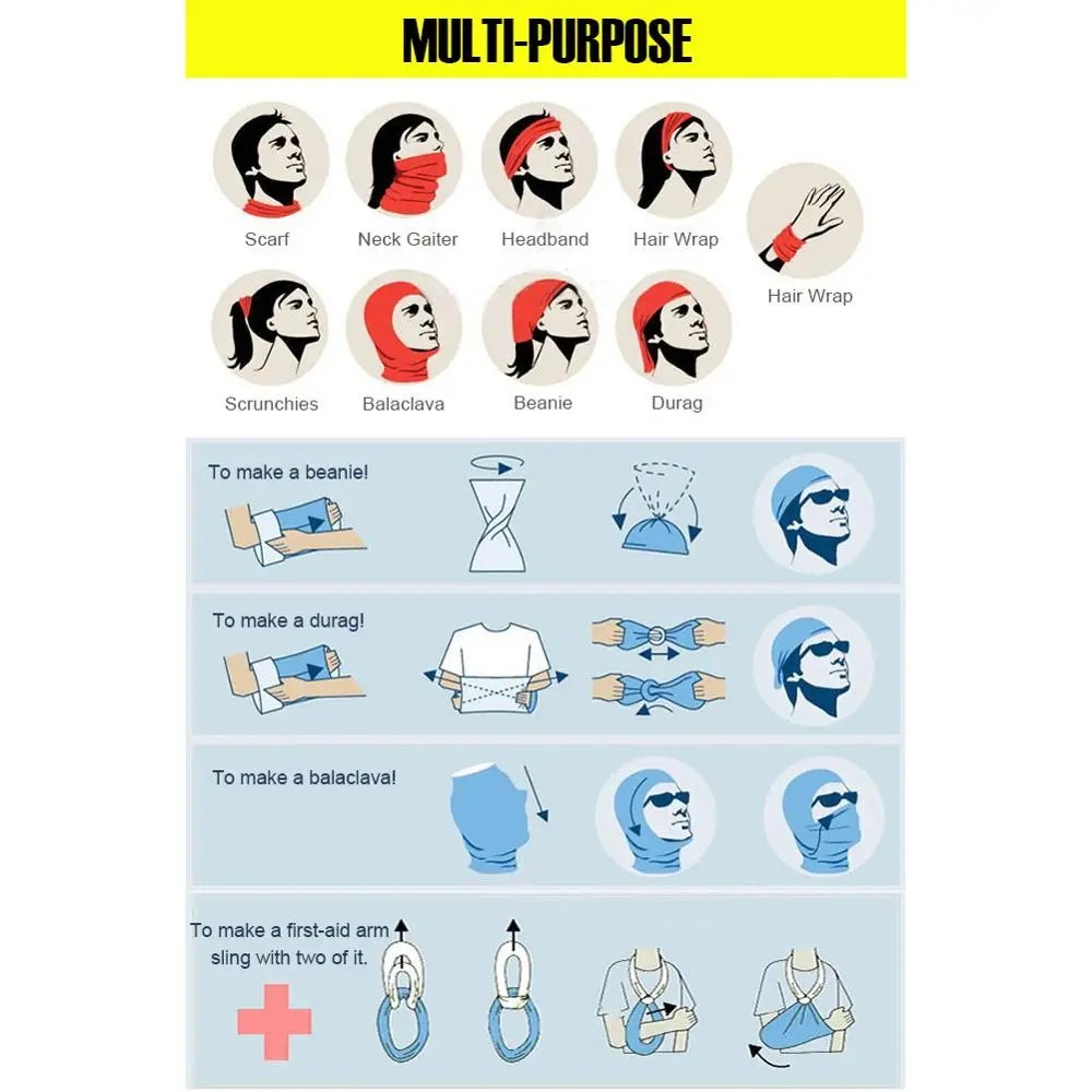 

Cycling Quick-Drying Women Bandana Ice Silk Fabric Fishing Mask Scarf Bike Facemask Neck Gaiter Sport Headwear UV Protection