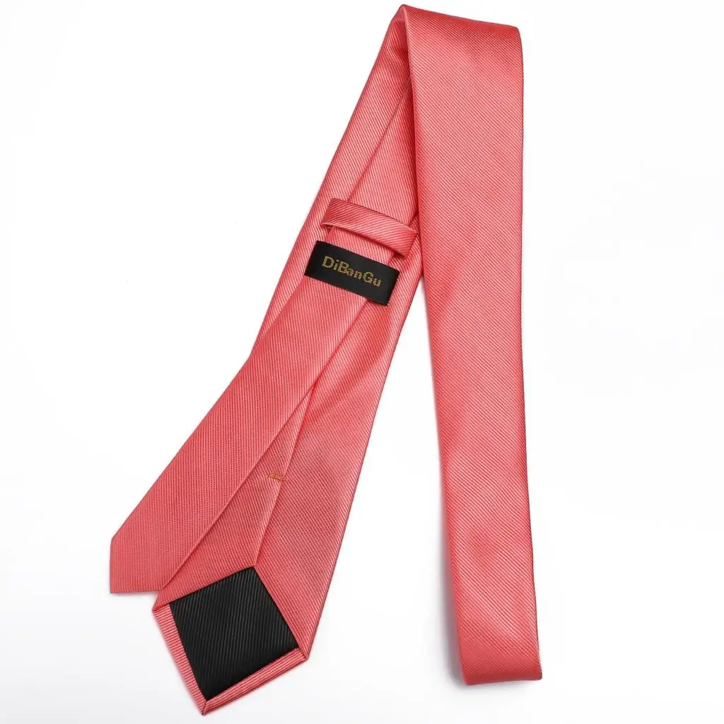 Мужской галстук розовые однотонные шелковые галстуки для мужчин Свадебный