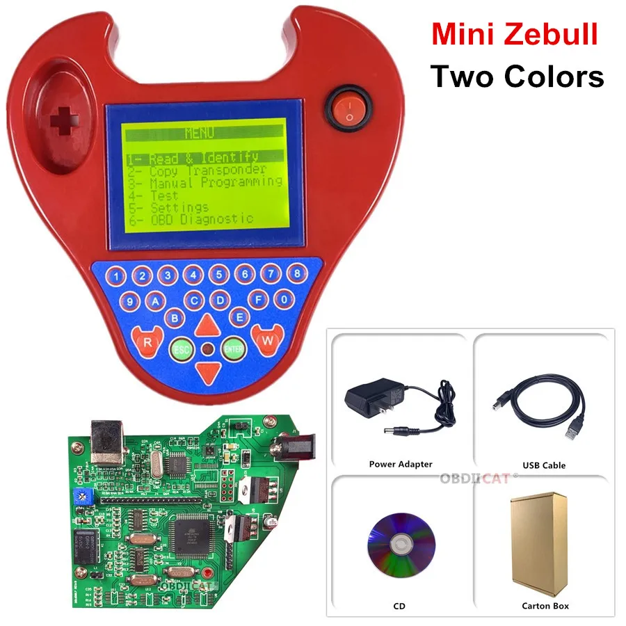 10pcs/lot DHL Free Key Programme Mini ZedBull Professional Auto OBD Transponder Smart Zed-Bull Clone Programmer | Автомобили и