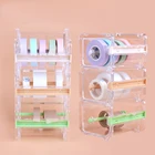 NEWCOME полиэтиленовые медицинские ленты для наращивания ресниц, цветные Ленточные резаки, прививочные ресницы, режущие клейкие вращающиеся акриловые резаки