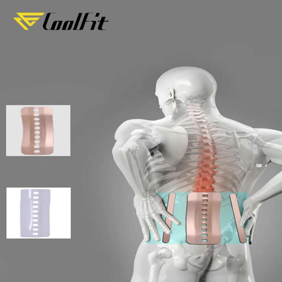 CoolFit ортопедический турмалиновый самонагревающийся Магнитный стальной пояс с
