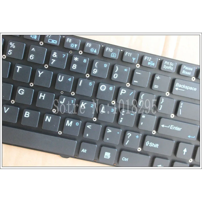 Новая клавиатура США для Clevo W1300 W130EV W130EW W130HU US без рамки MP-10F83US-4301 6-80-w1300-011-1 |