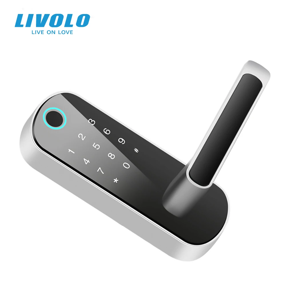 

LIVOLO 919 Smart Wifi Keypad Control, App Operation Lock, Wireless Fingerprint Bluetooth ,5 Ways Open Methods,USB Charge