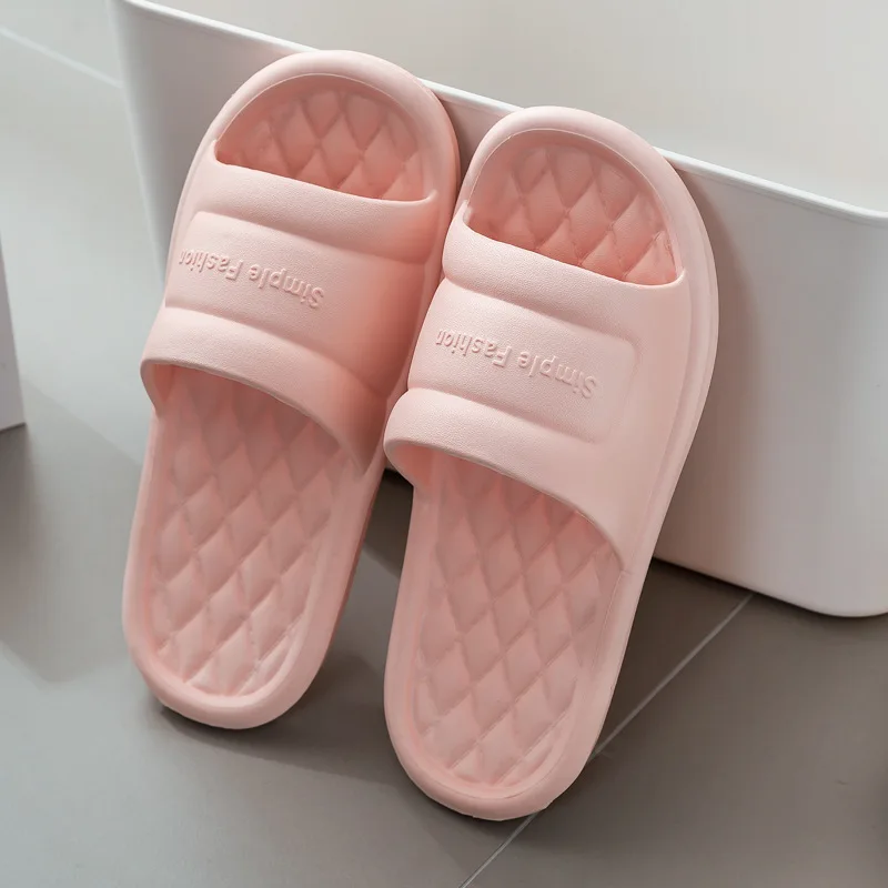 

Summer Sandals Non-Slip EVA Slippers Women Home Couples Flip Flops Men's Household Flat Shoes Drag Bathroom Hotel Slippers