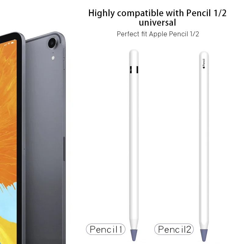Чехол-наконечник для сенсорной ручки Apple Pencil 1/2 поколения 8 шт. |