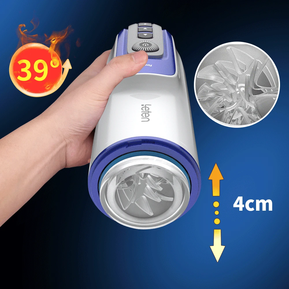 Автоматический выдвижной Мужской мастурбатор с подогревом чашка вибраторы