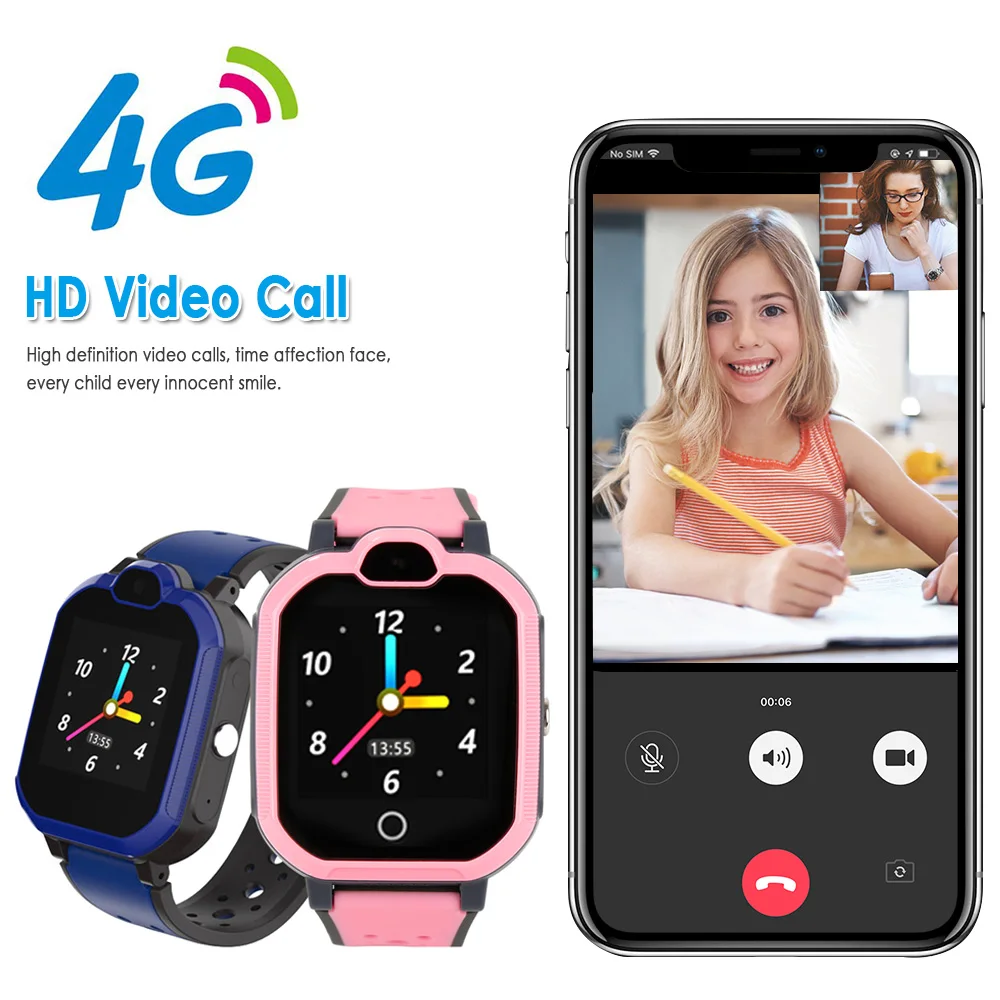 LT05 4G Детские Смарт часы телефон GPS водонепроницаемые Wifi анти потеря SIM карта