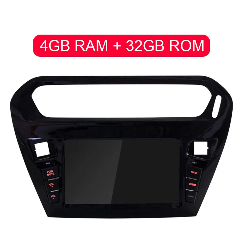4g ram 32g rom Besina Android 9,0 dvd-плеер для peugeot 301 Citroen Elysee радио 2013 Мультимедиа gps Navi wifi Octa C - Цвет: 4g ram 32g rom