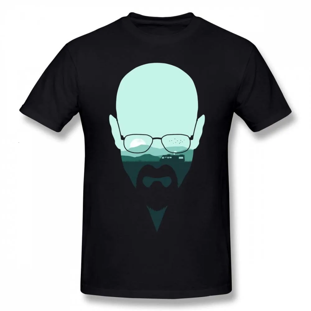 

Midnite Star Heisenberg T Shirt Cartoon Print T-Shirt Men Cotton T Shirts Basic Male Funny Tee Shirt Short Sleeve Casual T-Shirt