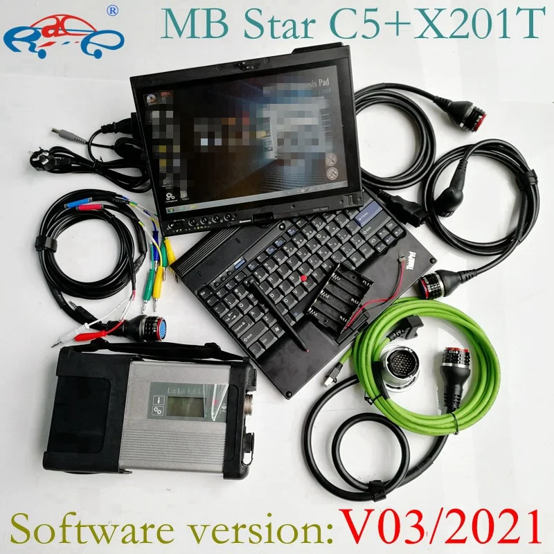 MB STAR C5 SD Подключение Compact 5 последнее программное обеспечение win7 X DTS ccc WIS б/у
