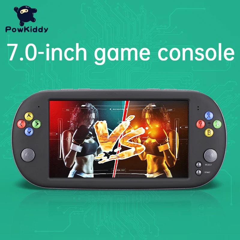 Игровая консоль Powkiddy X16 7 дюймов портативная 8/16GBRetro Классическая игровая для Neo-geo
