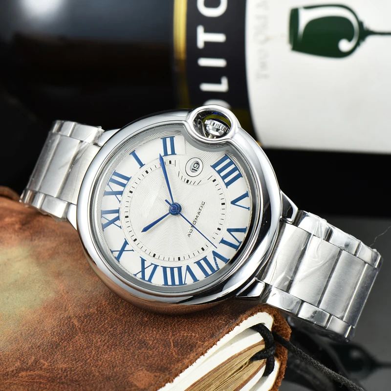 

Men's Classic Quartz Watch Luxury Top Brand Circular Count Time Code Table Waterproof Automatic Mechanical Watch