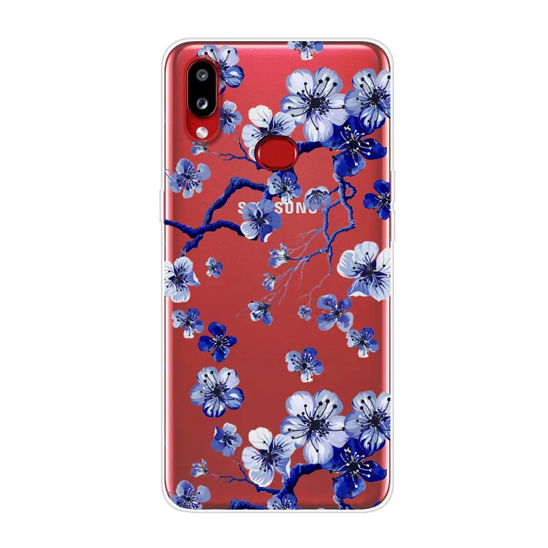 Чехлы для samsung Galaxy A10s силиконовый чехол телефона цветной принт задняя крышка A10 s