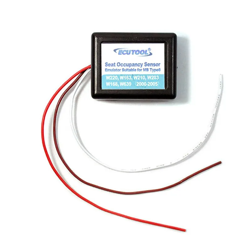 Эмулятор датчика заполнения сидений ECUTOOL подходит для MB Тип 6 SRS mercedes benz W220 W163 W210 W203