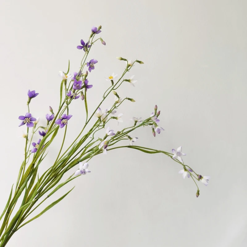 Имитация Allium Tuberosum линейный цветочный материал искусственные сушеные цветы