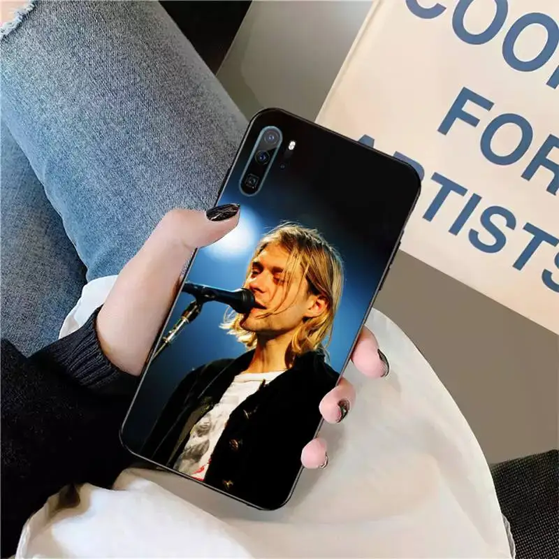 

Kurt Donald Cobain Phone Case For Huawei honor Mate P 9 10 20 30 40 Pro 10i 7 8 a x Lite nova 5t