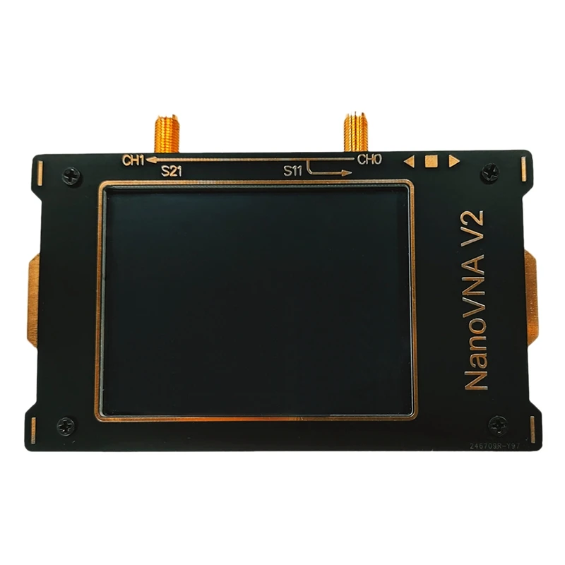 NanoVNA V2 50 кГц 3 ГГц векторный сетевой анализатор набор S A 2 коротковолновый HF VHF UHF| |