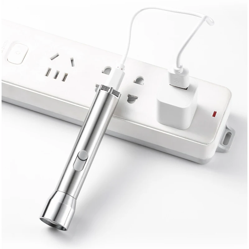 Funny Laser Pet Cat Toy Fun Red Dot Light Creative Sight Pointer Pen Interactive LED USB UV Flashlight | Дом и сад