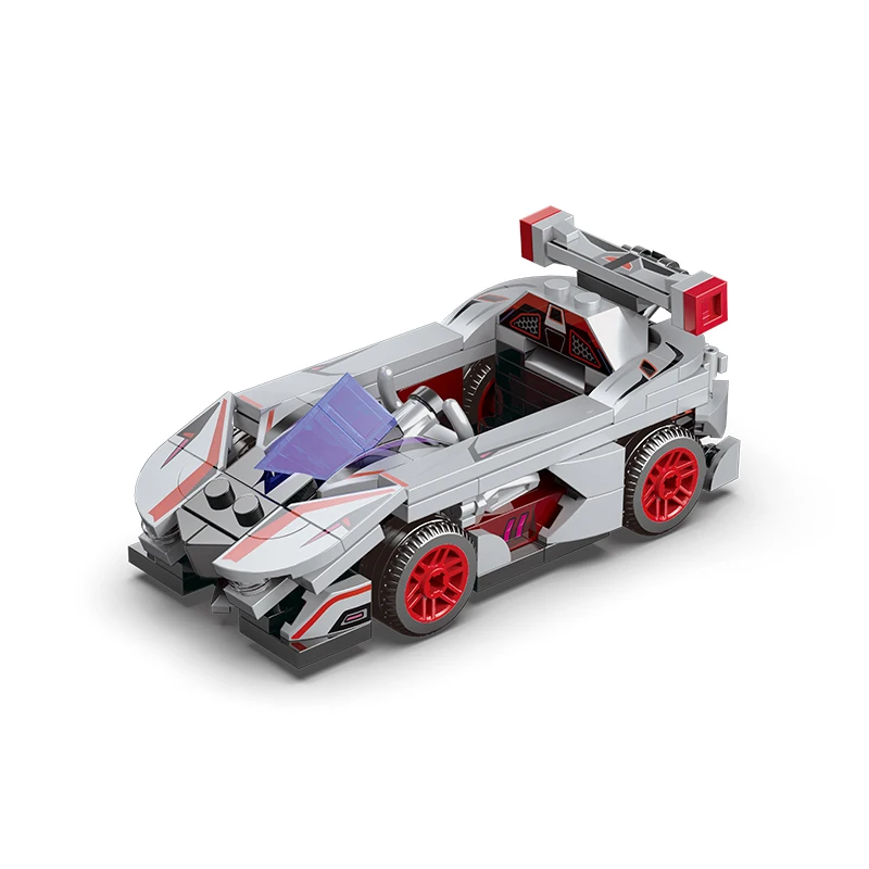 Строительные блоки карта гоночная серия Блоки Игрушки Huiye Meteor Spyder автомобили мини модель набор игрушки для детей рождественские подарки