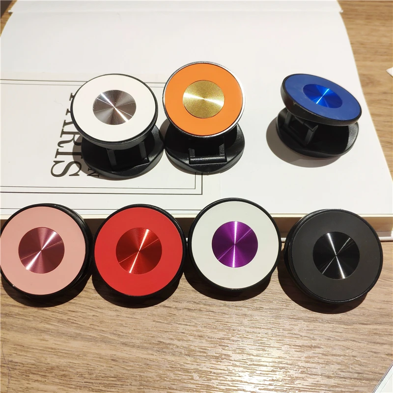 Красочные гальванических мобильный телефон держатель круглого дизайна ленивый