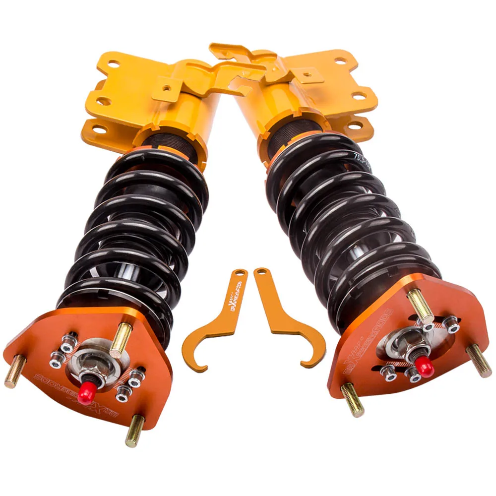 Передняя 24 регулируемый уровень заслонка койловеров амортизаторы для NISSAN S13