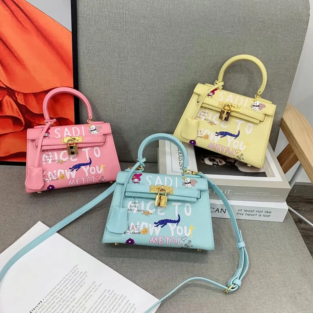 

2021 Xianjian Famous Brand Gratiffi Purse Handbags Handwriting Cartoon Bag Quality Bags For Women